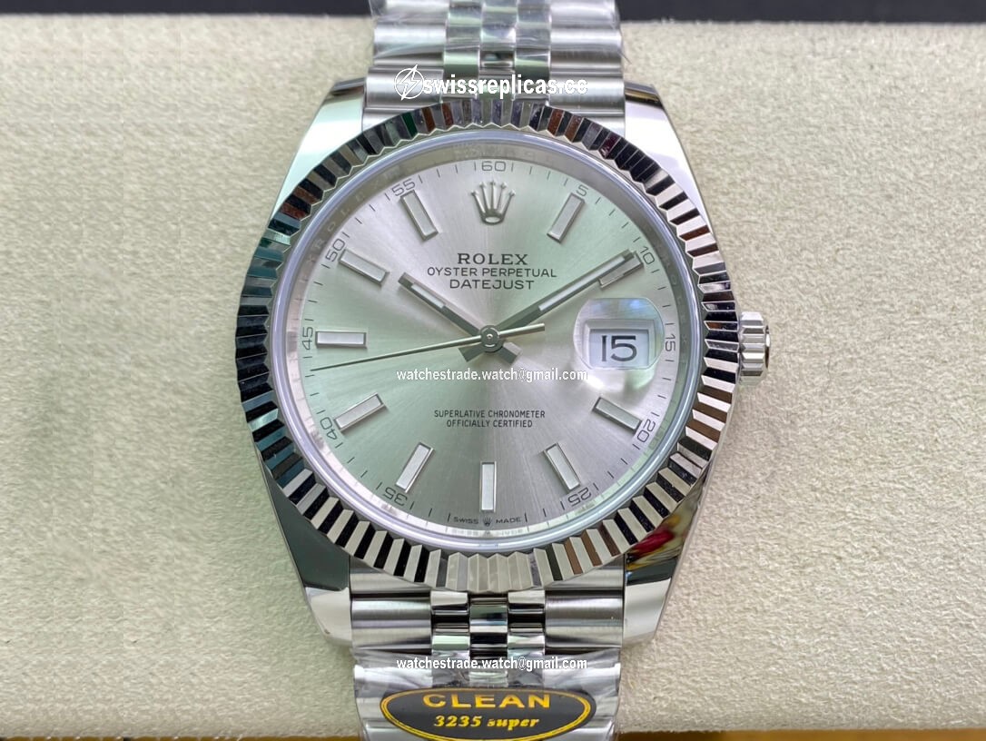 Rolex Datejust M126334-0004 Clean Factory Silver Dial