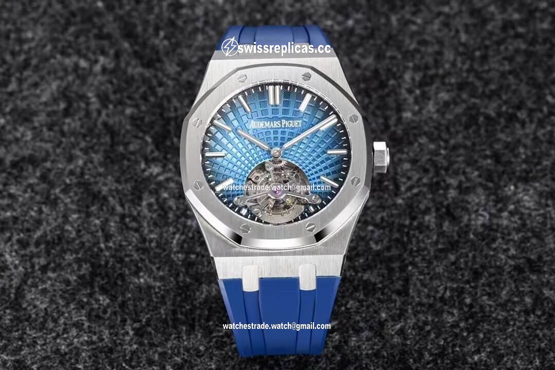 Audemars Piguet Royal Oak Tourbillon R8 Factory V3 Blue Strap