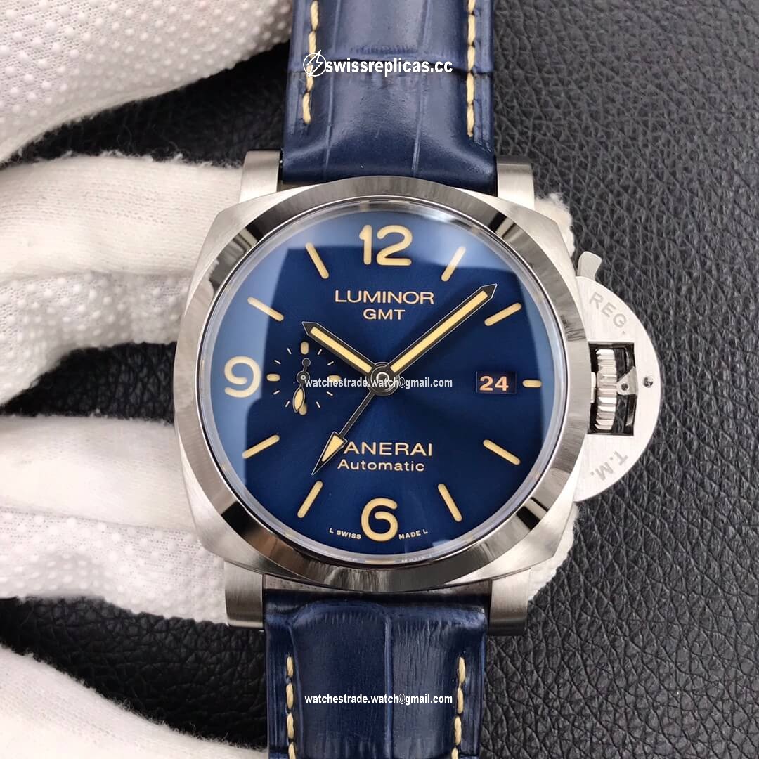 Panerai Luminor GMT PAM01033 VS Factory Dark Blue Dial