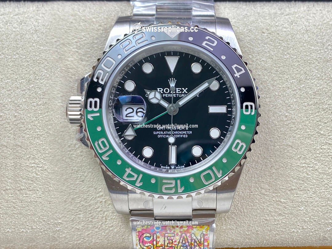 Rolex GMT Master II M126720VTNR-0001 Clean Factory Black Dial