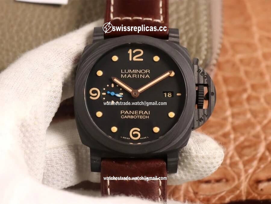 Panerai Luminor 1950 PAM00661 VS Factory Carbon Fiber Case
