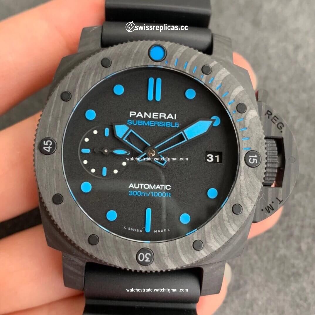 Panerai Submersible PAM00960 VS Factory Carbon Fiber Case
