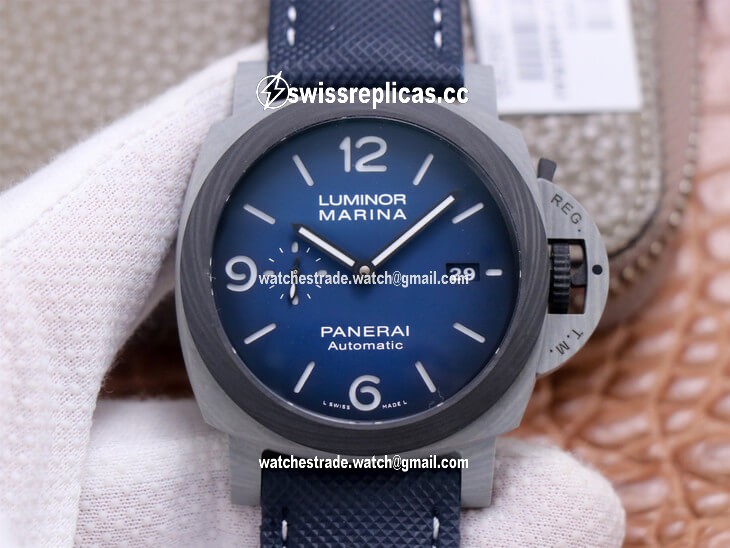 Panerai Luminor PAM1663 VS Factory Carbon Fiber Case