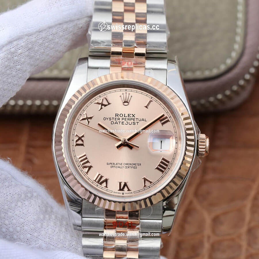 Rolex Datejust 116231 36MM GM Factory Pink Dial