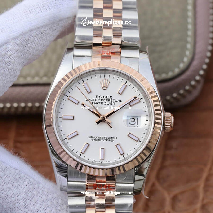 Rolex Datejust M126231-0017 36MM GM Factory Rose Gold