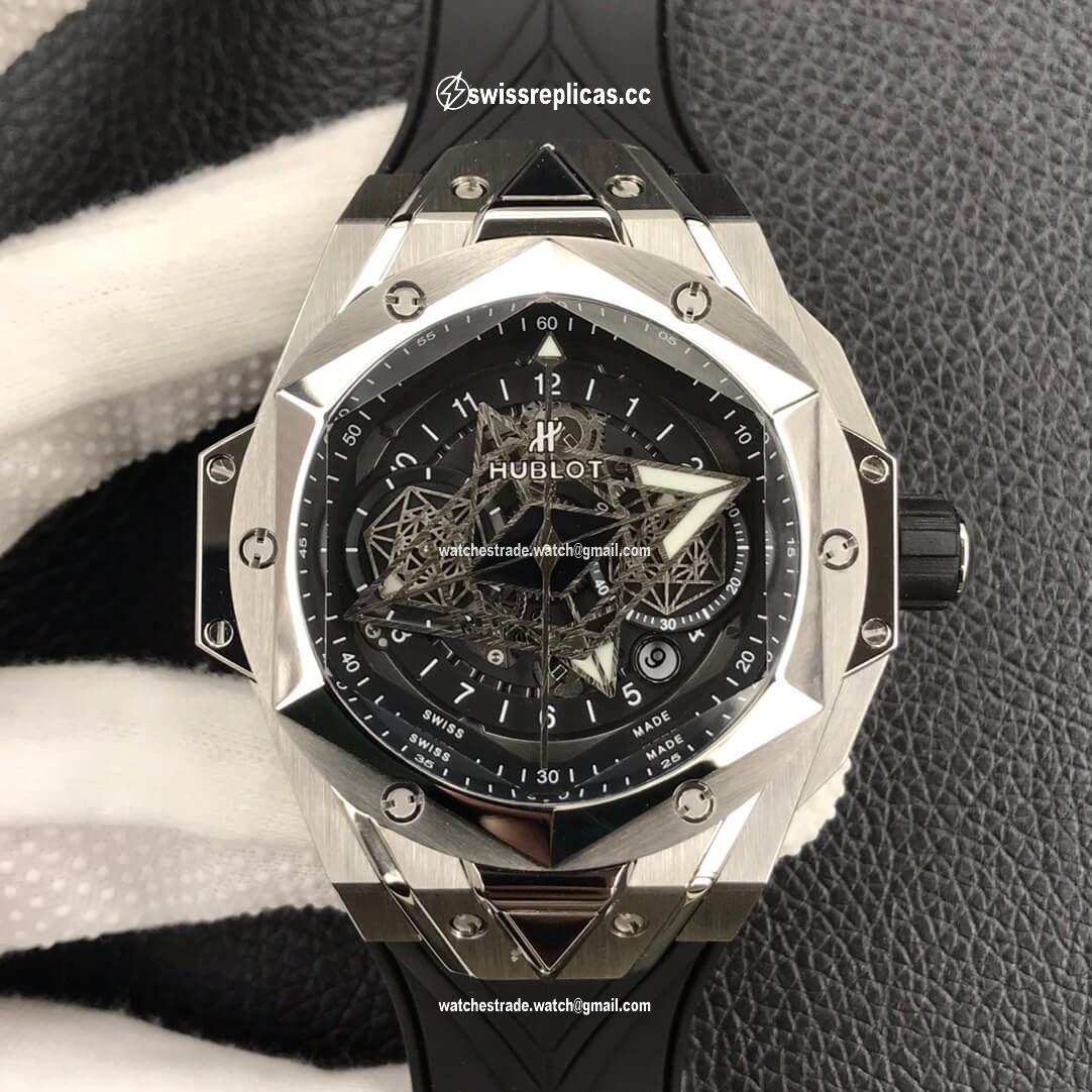 Hublot Big Bang Sang Bleu II 418.NX.1107.RX.MXM19 HB Factory Titanium Case