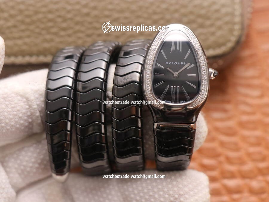 Bvlgari Serpenti BV Factory Diamond Bezel