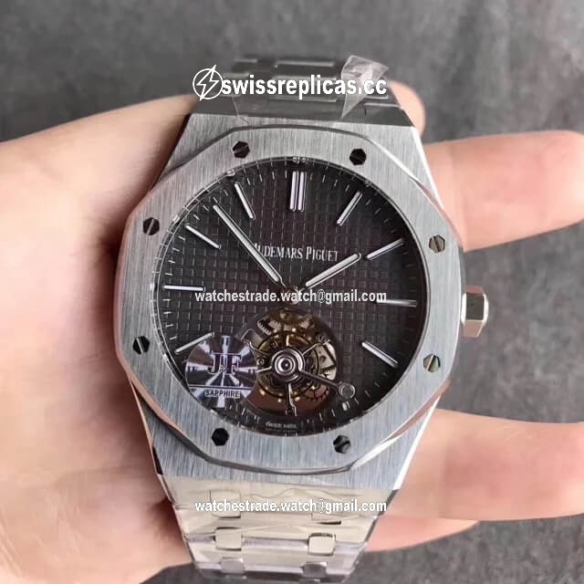 Audemars Piguet Royal Oak Tourbillon 26510PT.OO.1220PT.01 JF Factory Grey Dial