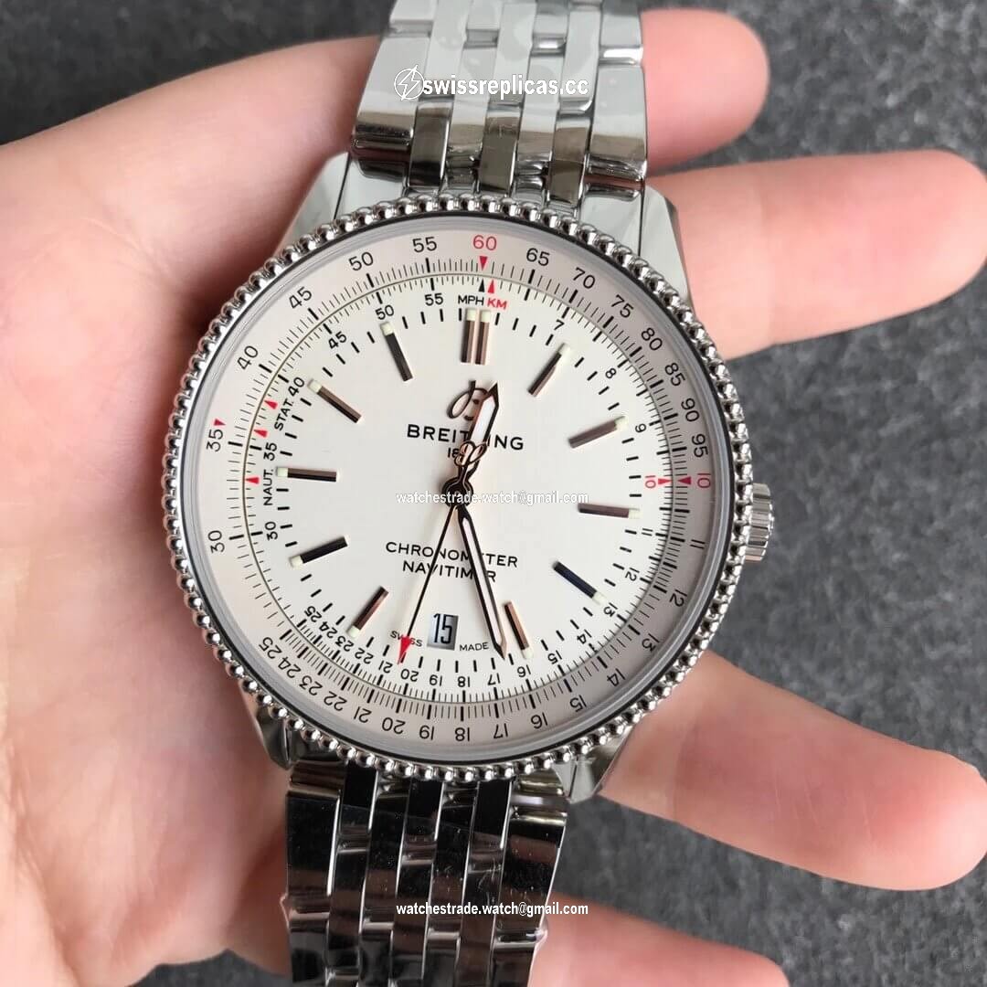 Breitling Navitimer 1 A17326211G1A1 V7 Factory Stainless Steel