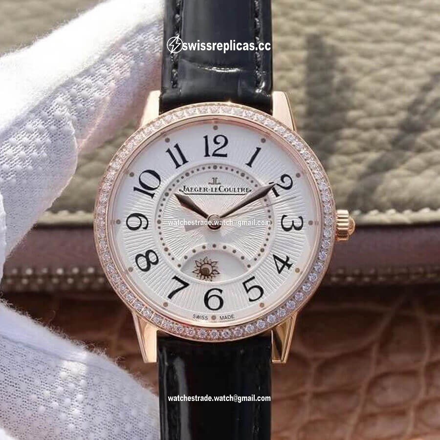 Jaeger LeCoultre Rendez Vous 3442430 ZF Factory Rose Gold Silver Dial