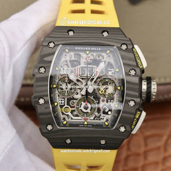 Richard Mille RM11-03 KV Factory Carbon Fiber Case
