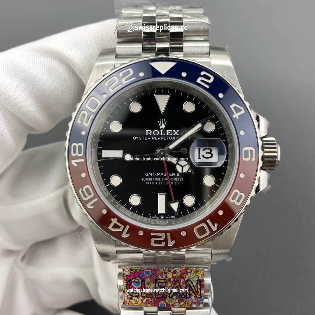 Rolex GMT Master II M126710BLRO-0001 Clean Factory Black Dial