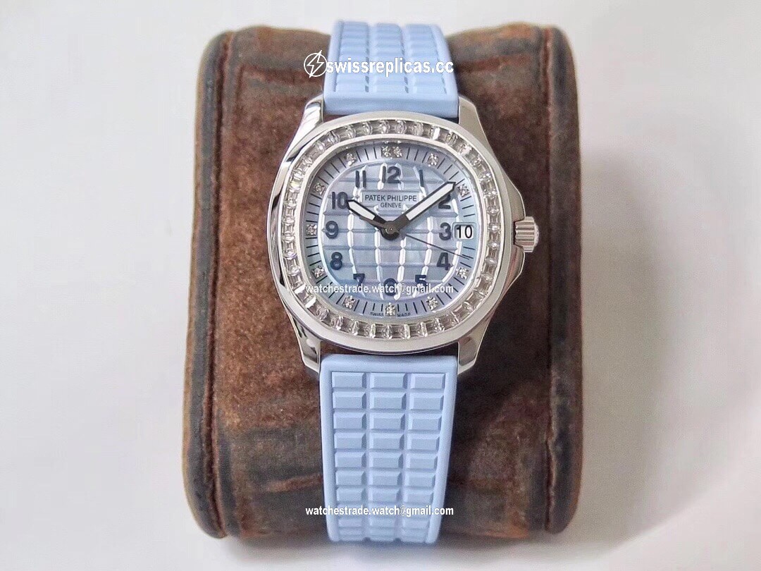 Patek Philippe Aquanaut 5072G-001 PPF Factory Light Blue Dial