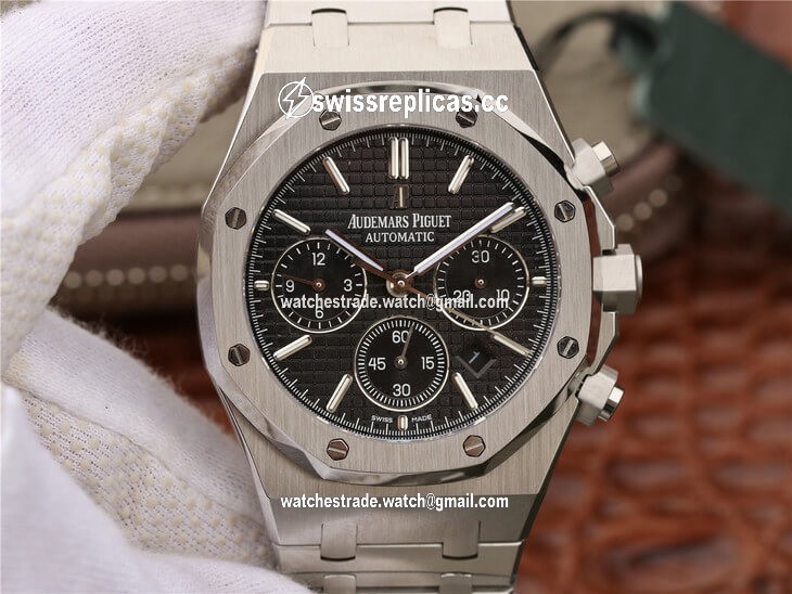 Audemars Piguet Royal Oak Chronograph 26320ST.OO.1220ST.01 OM Factory Black Dial