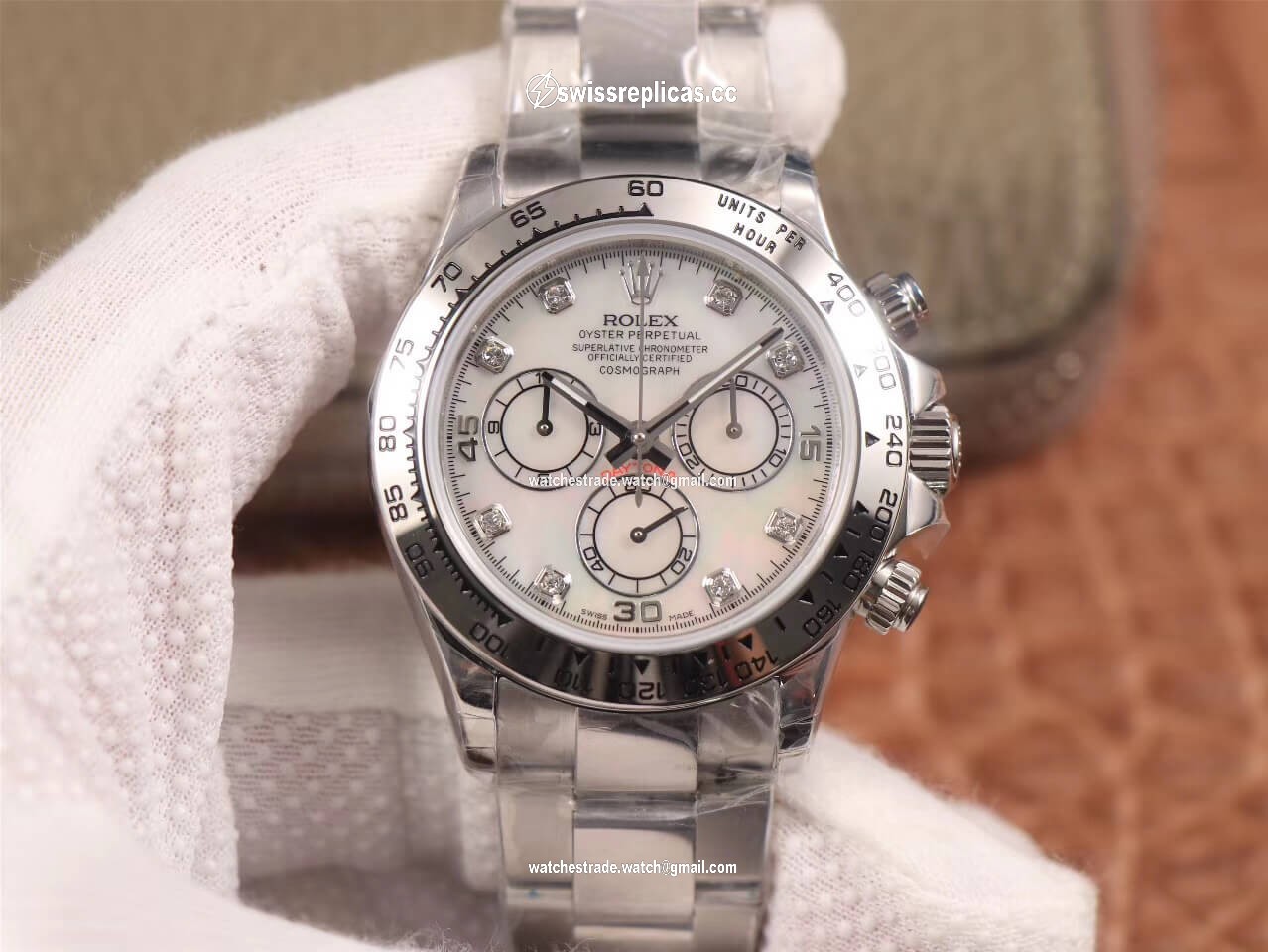 Rolex Daytona Cosmograph 116520-78590 JH Factory Diamond Dial