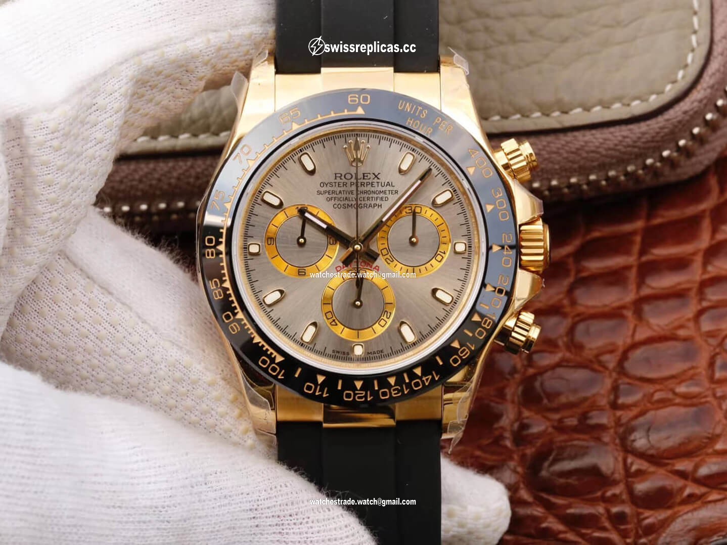 Rolex Daytona Cosmograph 116518LN JH Factory Silver Gray Dial