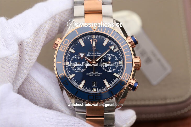 Omega Seamaster Ocean Planet 600M 215.20.46.51.03.001 OM Factory Blue Dial