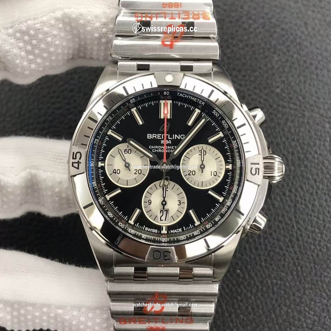 Breitling Chronomat AB0134101B1A1 GF Factory Black Dial