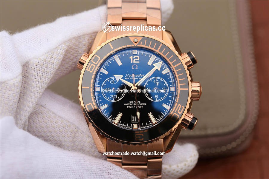 Omega Seamaster Ocean Universe Timing 232.63.46 OM Factory Black Dial