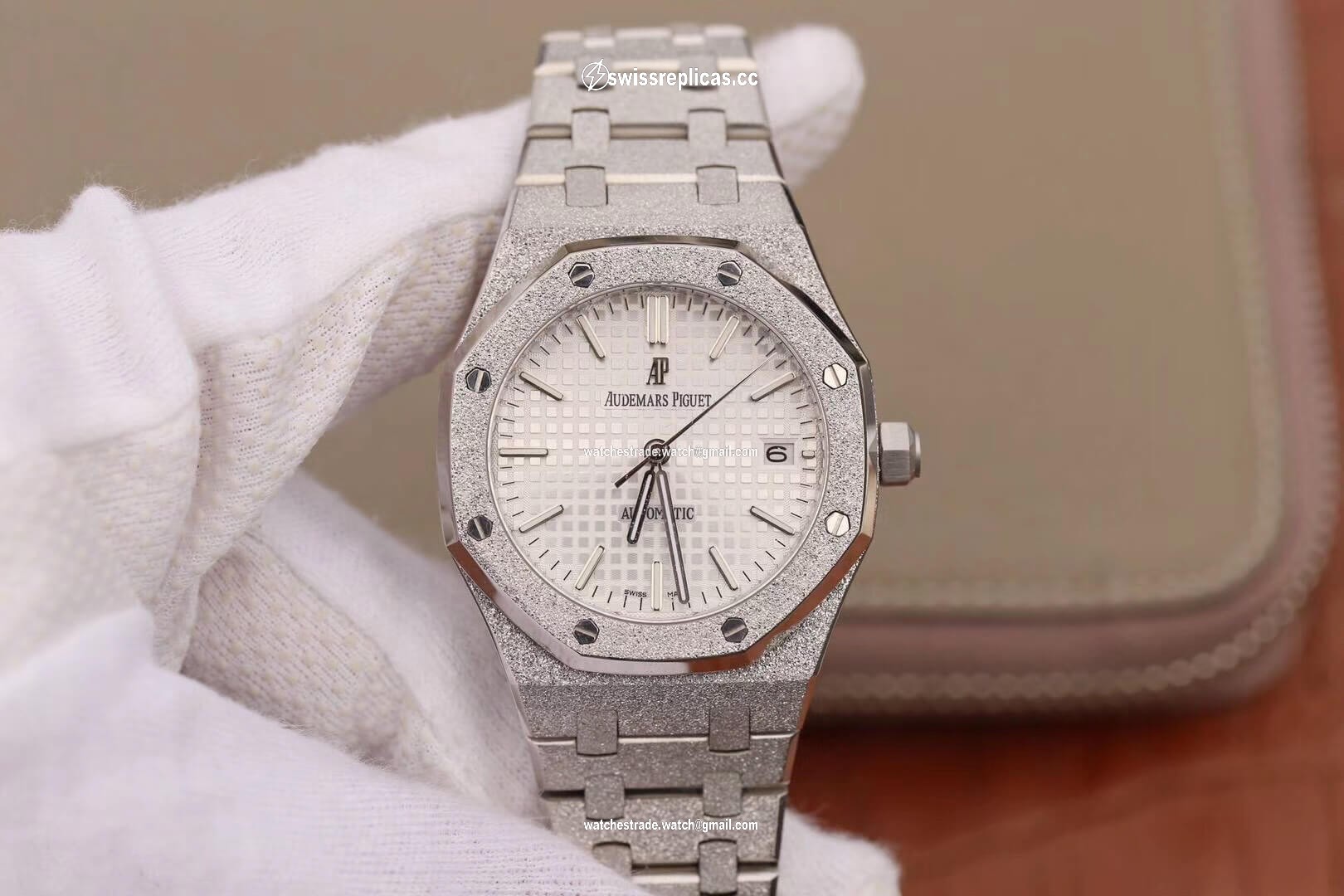 Audemars Piguet Royal Oak 15454BC.GG.1259BC.01 JH Factory Silver Dial
