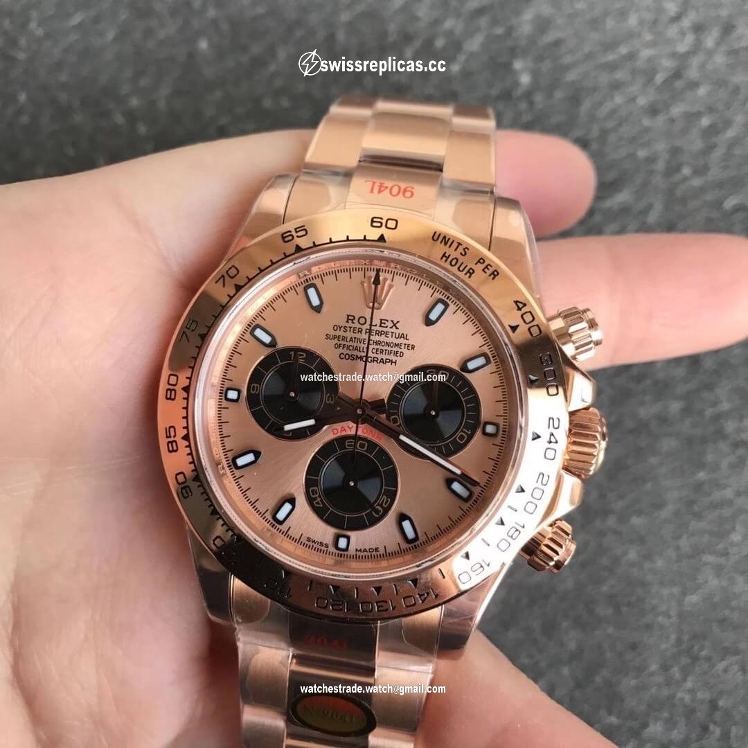 Rolex Daytona m116505-0009 Noob Factory Champagne Dial