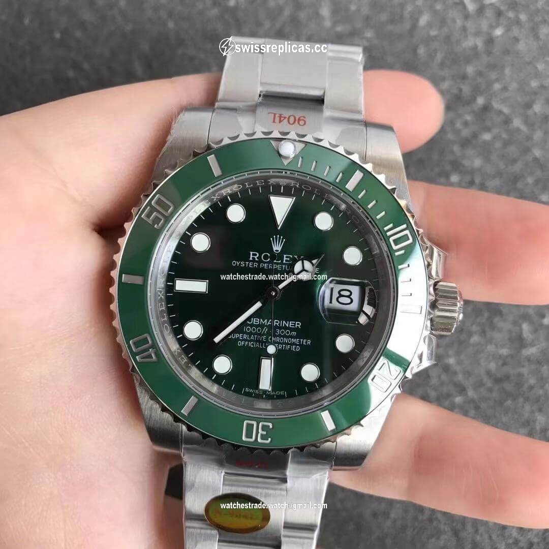 Rolex Submariner 116610LN Noob Factory V12 Green Circle