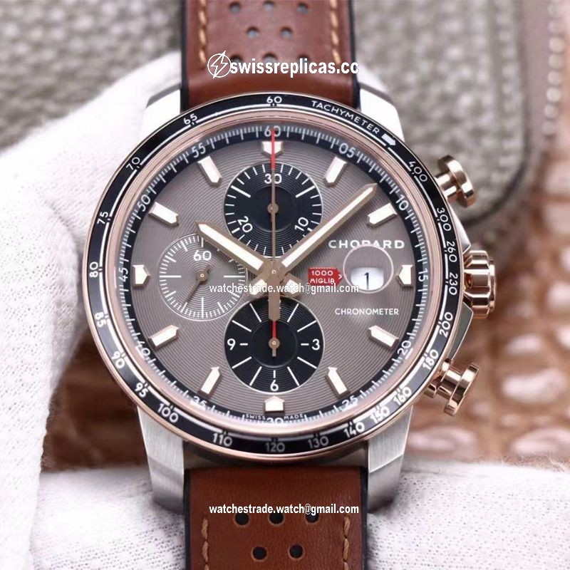 Chopard Classic Racing Mille Miglia GTS Chronograph 168571-6002 V7 Factory Gray Dial