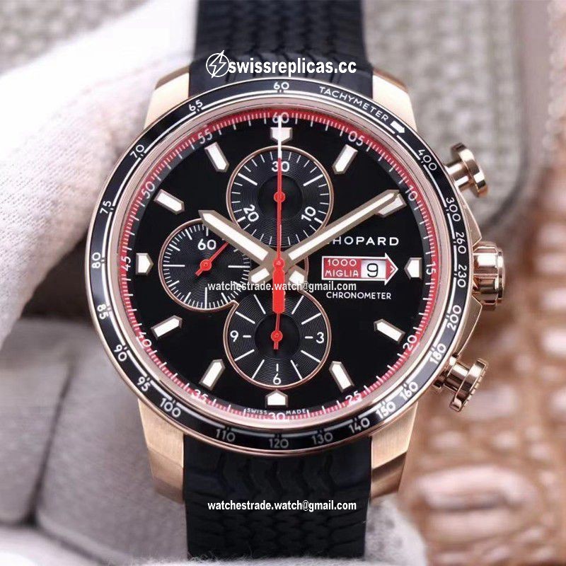 Chopard Classic Racing Mille Miglia GTS Chronograph 161293-5001 V7 Factory Black Dial