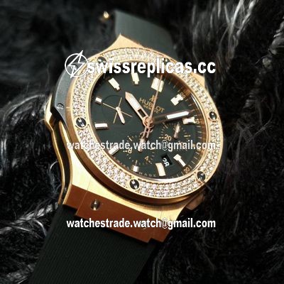 Hublot Big Bang 301.PX.1180.RX.1104 V6 Factory Rose Gold Diamond