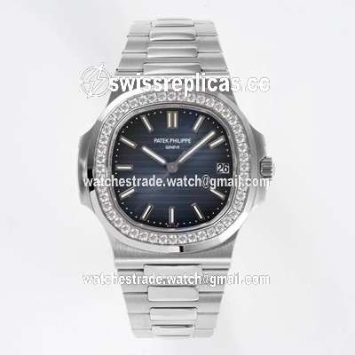 Patek Philippe Nautilus 5713/1G-010 PPF Factory V4 Blue Dial
