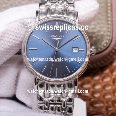 RM Factory Longines Presence L4.922.4.92.6 Stainless Steel Blue Dial