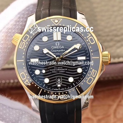 Omega Seamaster Diver 300M 210.22.42.20.01.001 VS Factory Black Dial