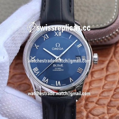 Omega De Ville 431.13.41.21.03.001 VS Factory Blue Dial