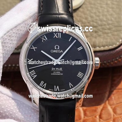 Omega De Ville 431.13.41.21.01.001 VS Factory Black Dial