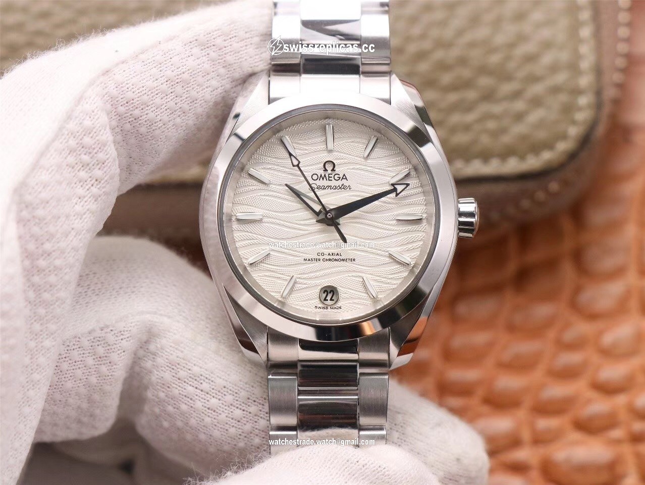 VS Factory Replica Omega Seamaster 220.10.38.20.02.003 Aqua Terra 150M CO AXIAL Master Chronometer Ladies