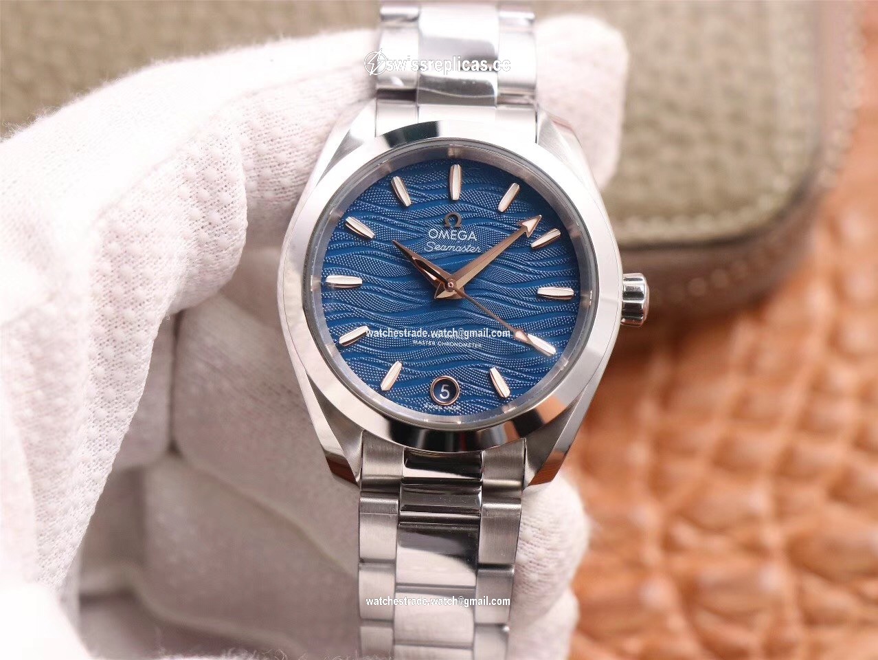 VS Factory Seamaster Aqua Terra 150M OMEGA CO AXIAL Master Chronometer Ladies 220.10.38.20.03.002