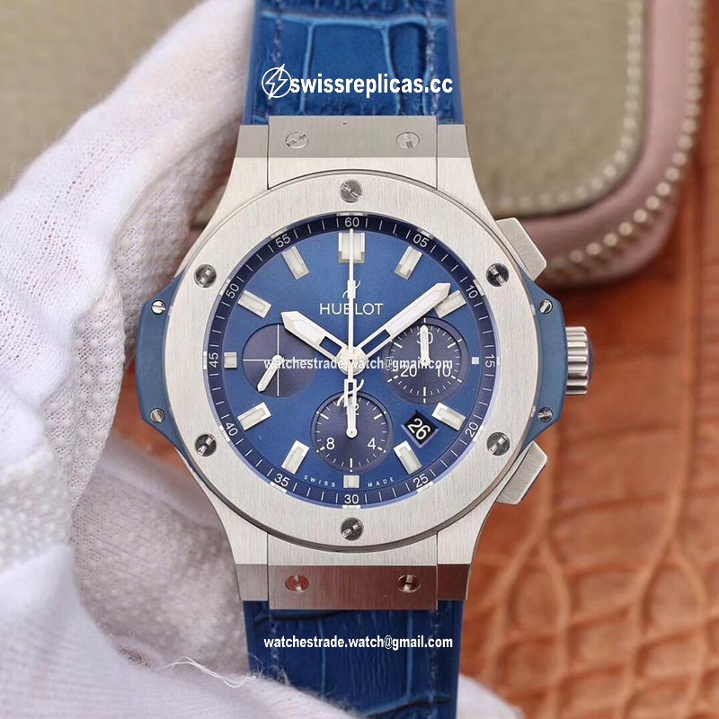 Hublot Big Bang Classic Fusion Chronograph 44mm 301.SX.7170.LR V6 Factory Blue Dial
