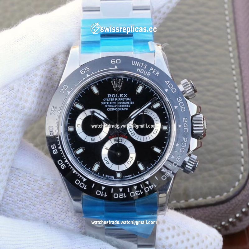 Rolex Daytona Cosmograph 116500LN Noob Factory Black Dial