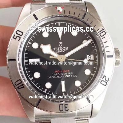 Tudor Heritage Black Bay Steel 79730-0001 ZF Factory Black Dial