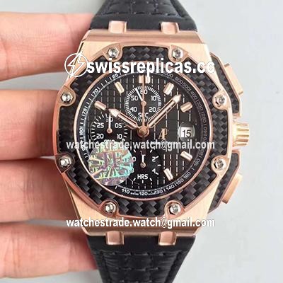Audemars Piguet Royal Oak Offshore Juan Pablo Montoya 26030RO.00.D001IN.01 JF Factory V2 Black Dial