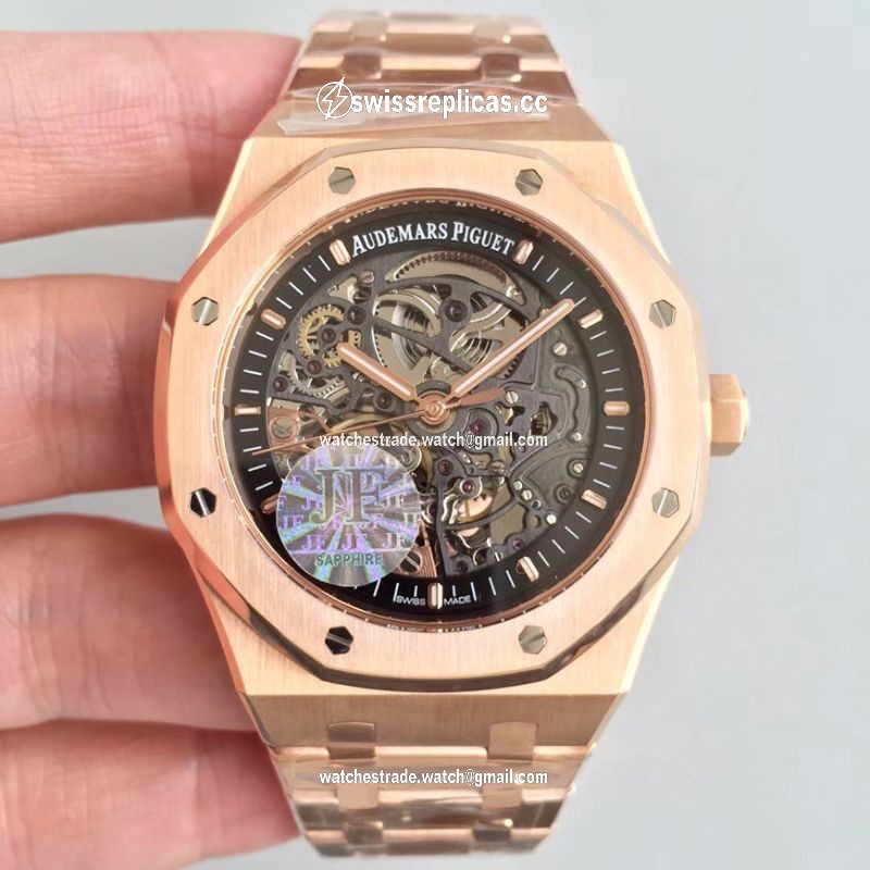 Audemars Piguet Royal Oak 15407OR.OO.1220OR.01 JF Factory Skeleton Dial