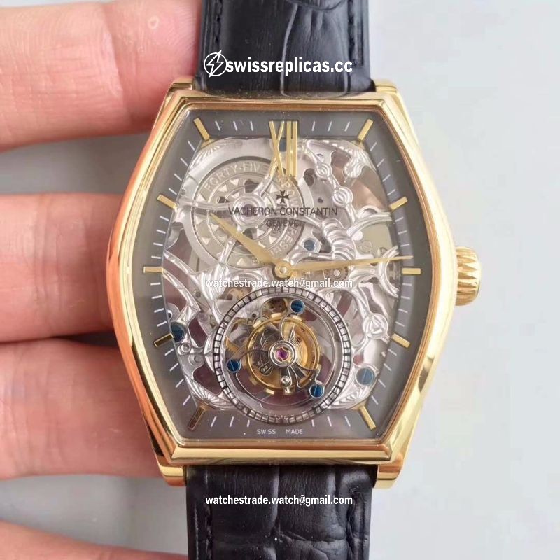 Vacheron Constantin Malte Tourbillon Rose Gold Skeleton Dial