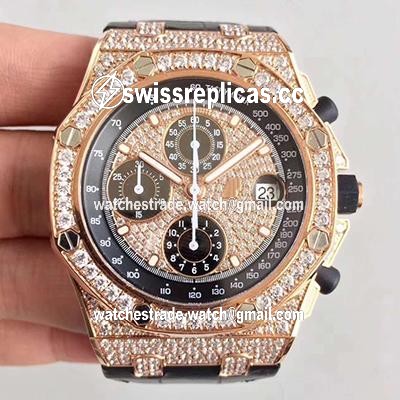 Audemars Piguet Royal Oak Offshore 26067OR.ZZ.D002CR.01 JF Factory V3 Diamond Dial