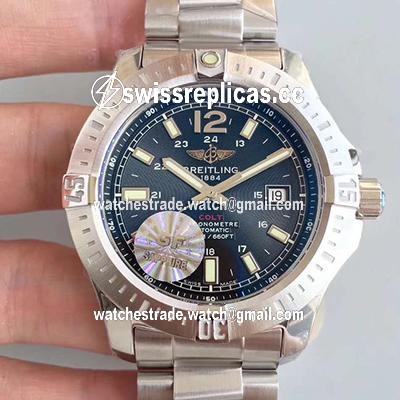 Breitling Colt Automatic 44MM A1738811-BD44-173A GF Factory Black Dial