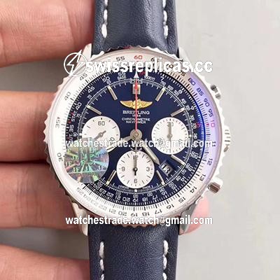 Breitling Navitimer 01 AB012012/BB01/437X/A20BA.1 JF Factory Blue Dial