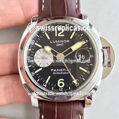 Panerai Luminor GMT PAM088 Black Dial