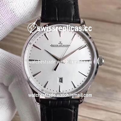 Jaeger-LeCoultre Master Ultra Thin Date 1288420 ZF Factory Silver Dial