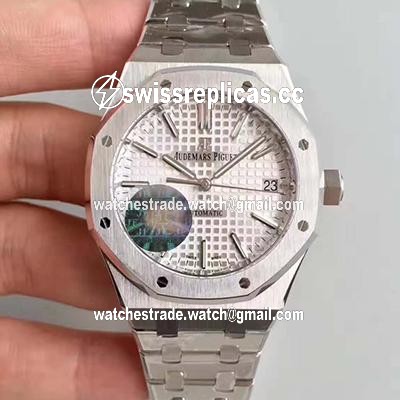 Audemars Piguet Royal Oak 15400 Silver Dial JF Factory V5