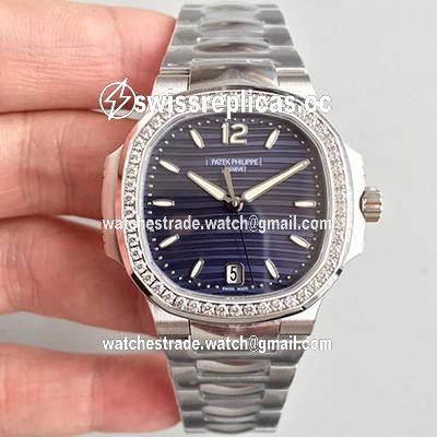 Patek Philippe Nautilus Ladies 7018/1A-010 PF Factory Blue Dial