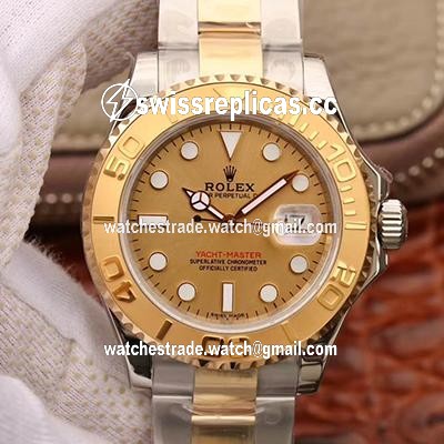 Rolex Yacht Master 116623 Champagne Dial